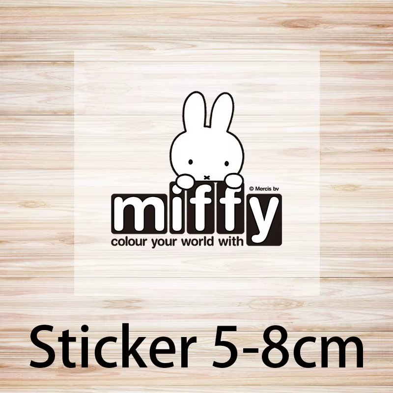 Tabliers de cuisine Miffy pour hommes et femmes, tablier de travail de chef à motif dessin animé, st