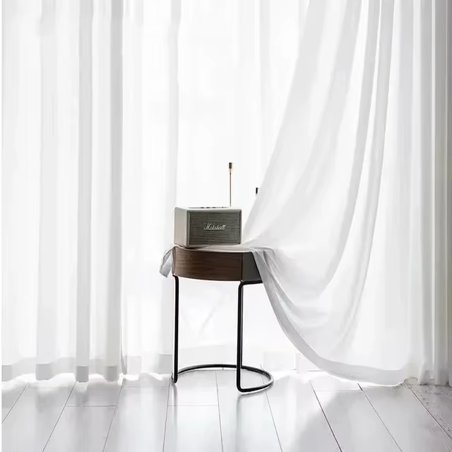 Rideau creux de luxe européen pour salon, chambre à coucher, cloison de Villa, tissu brodé en Chenil