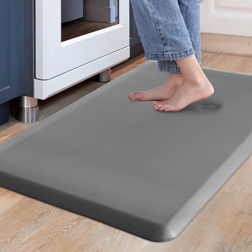 Tapis sur pied anti-fatigue, tapis de cuisine avec imperméabilisation en PVC, tapis de cuisine antid