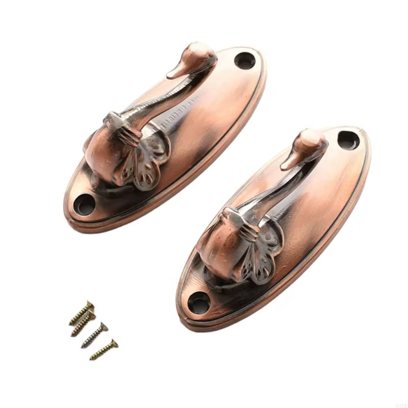 Embrasses rideaux en métal, supports rideaux en forme d'animaux, crochets muraux, traction pour déco