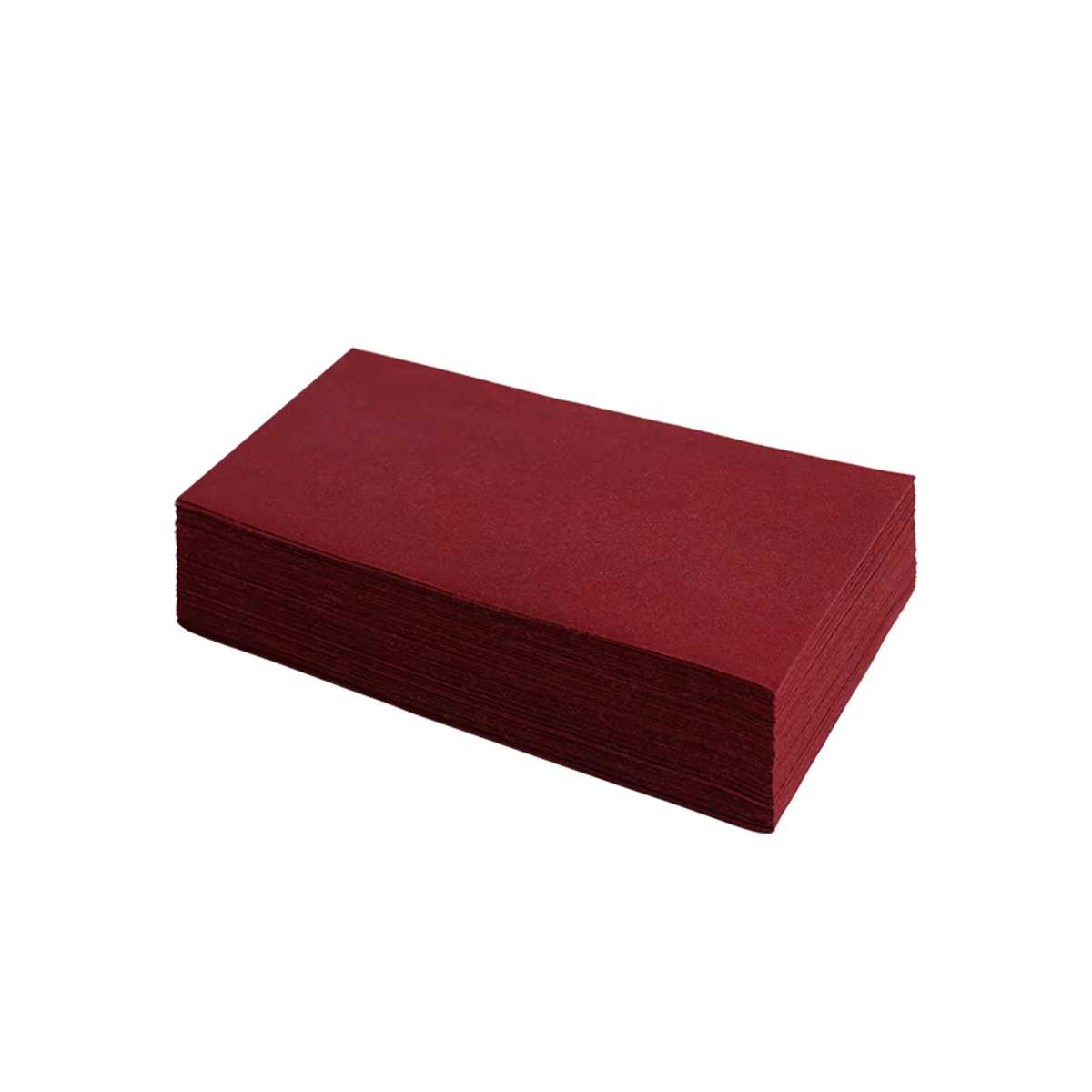 Serviettes de table jetables JINYUDOME bordeaux 7,87 x 15,75 pouces, aspect lin, pour fêtes et maria