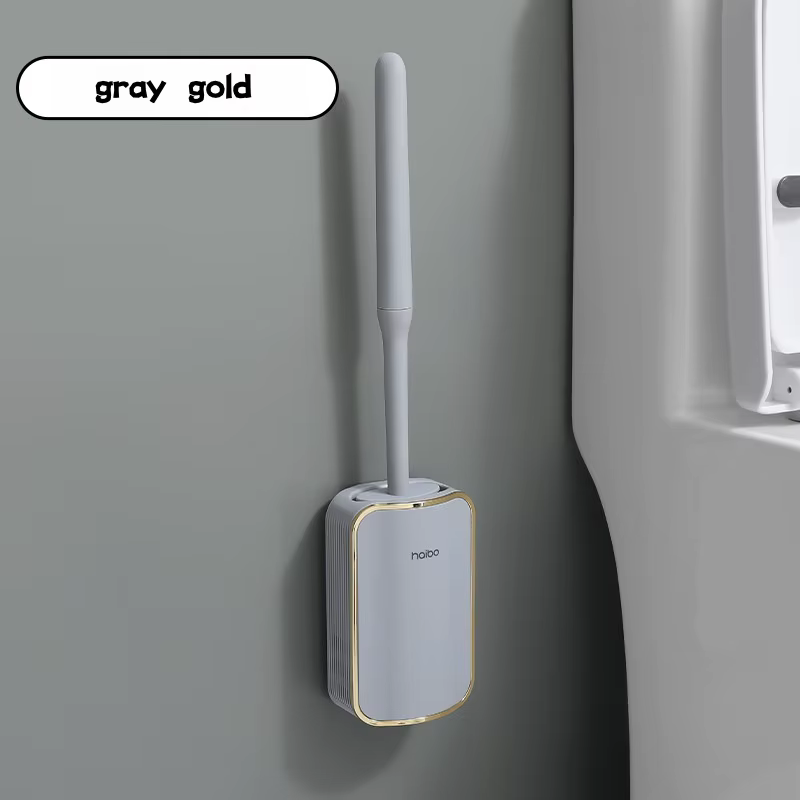 Brosse de toilette de luxe, salle de bains, montage mural, outil de nettoyage à vidange rapide, bros