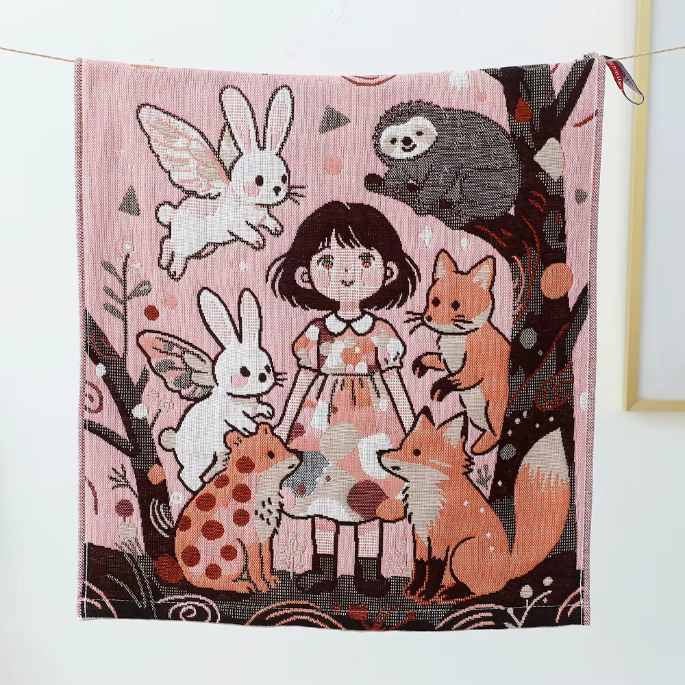 Serviette de cuisine de haute qualité 34x40cm, grande, à séchage rapide, en gaze de coton 4 couches,