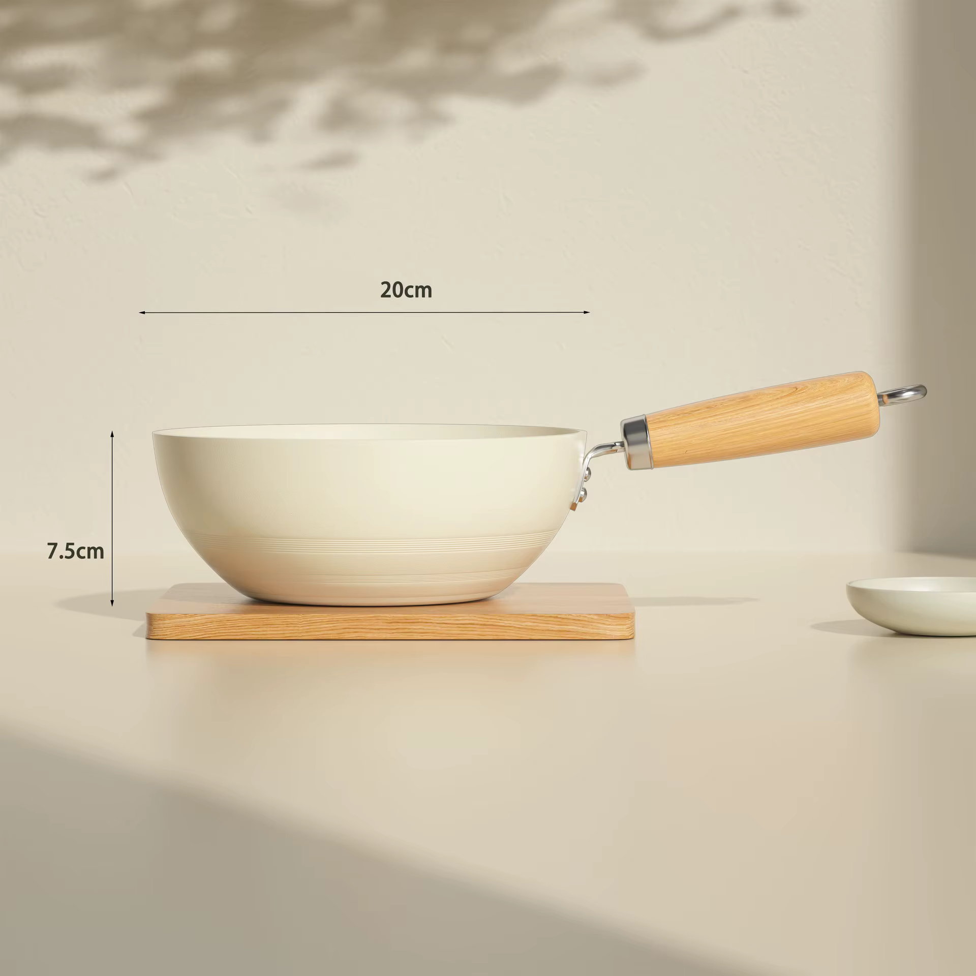 Mini poêle antiadhésive en céramique, Wok, poêle à Steak d'œufs, crêpes, cuisinière à Induction, cui