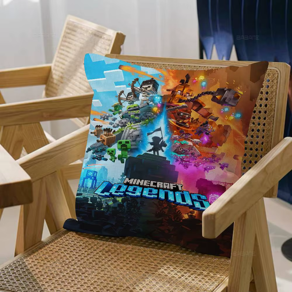 Housse de coussin Game Mine-c-crafts en Polyester, coussins de canapé, coussins décoratifs, décorati