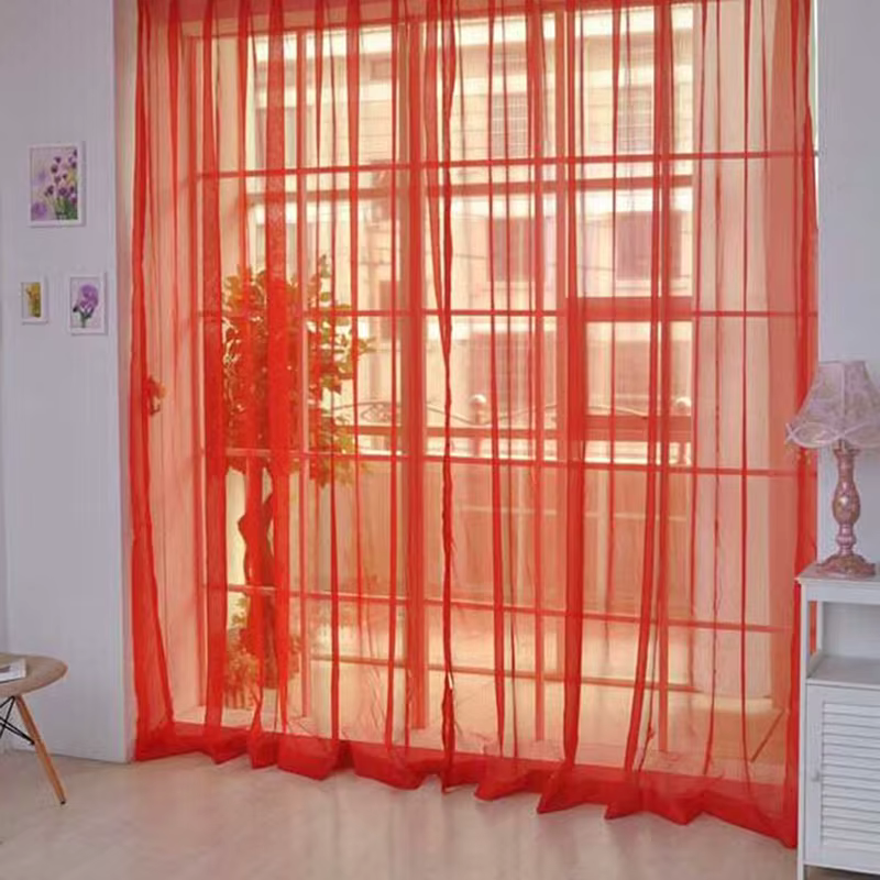 Gaze de fenêtre transparente pour documents, gaze de verre de mariage, produits ménagers, style de l