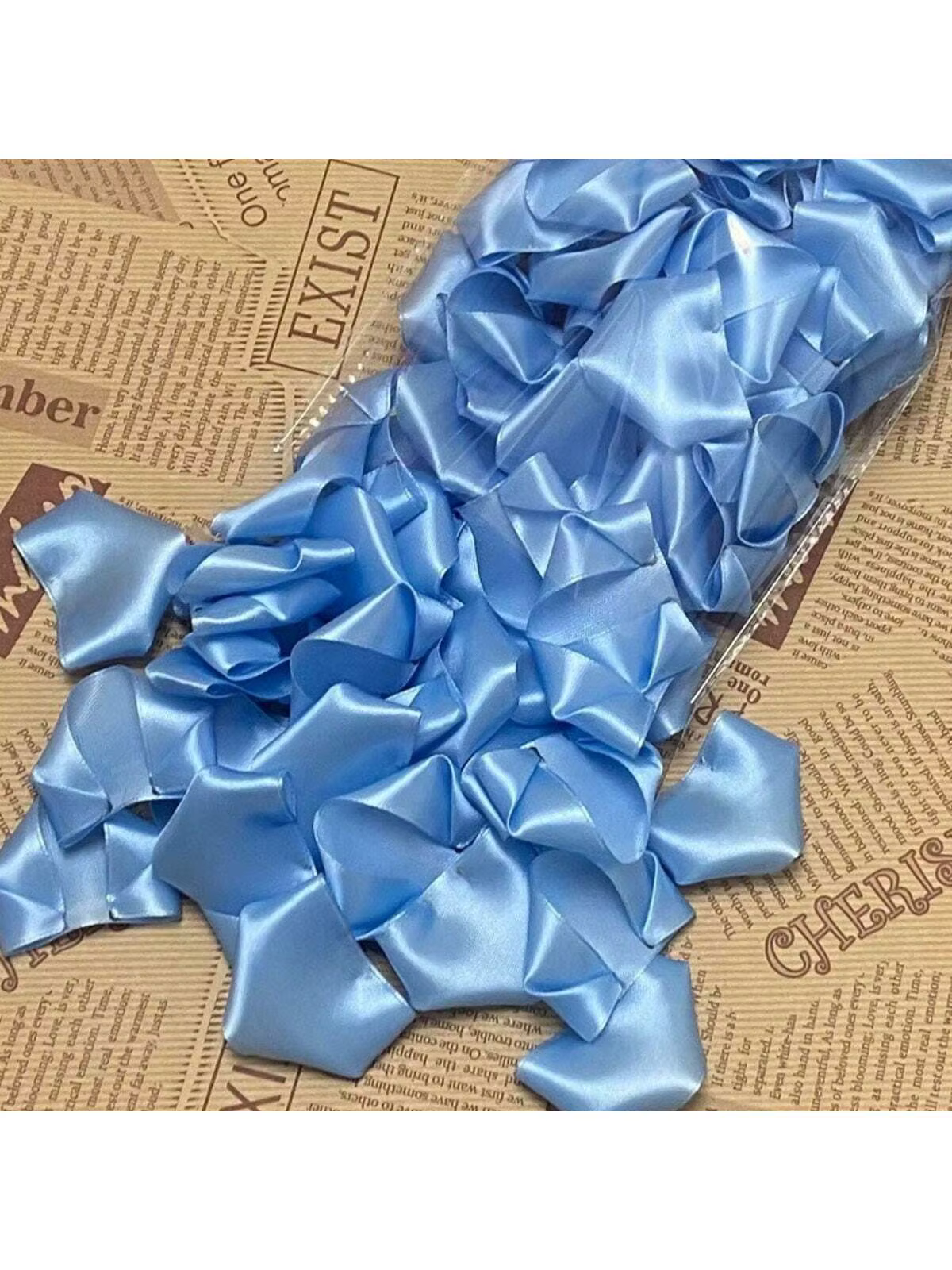 Produits semi-finis de pétales de rose, pour bricolage de bouquets de roses éternelles, mariage, ann