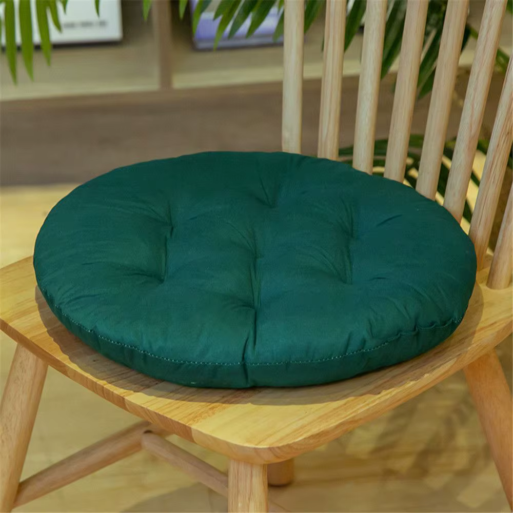 Coussin de chaise rond pour salle à manger à la maison, coussin d'hiver pour étudiant