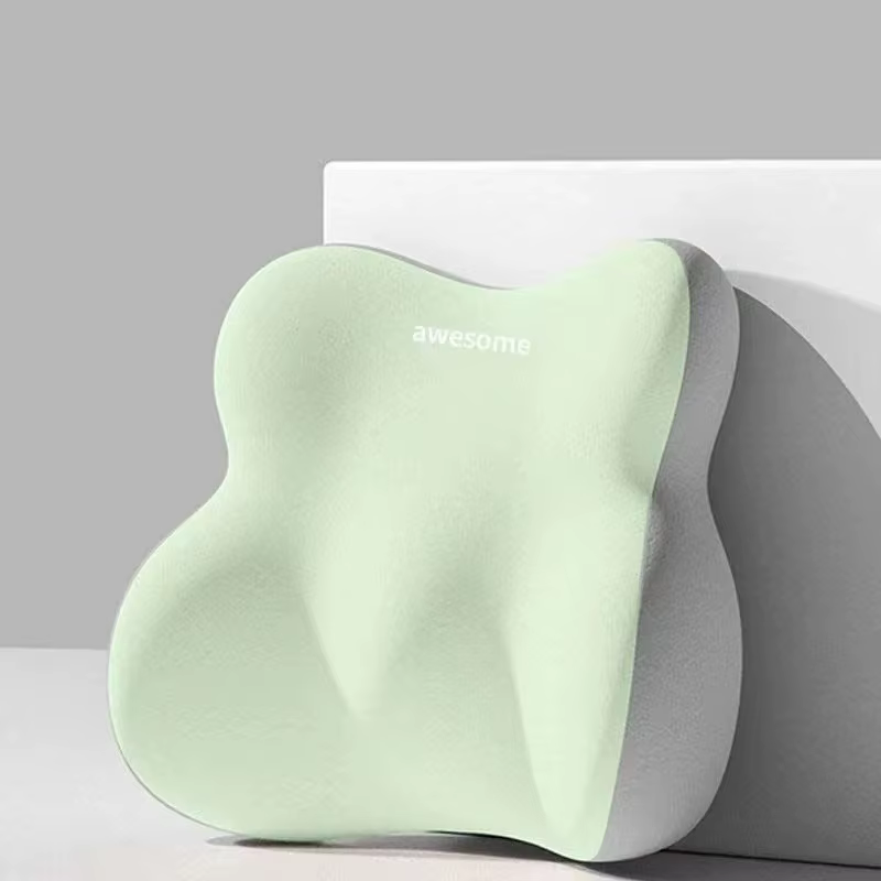 Coussin ergonomique en mousse à mémoire de forme pour le coccyx, design incurvé pour voiture, chaise
