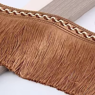 Frange à pampilles de 1 à 5 mètres, pour rideau, vêtements, couture, garnitures en dentelle, sac, gl