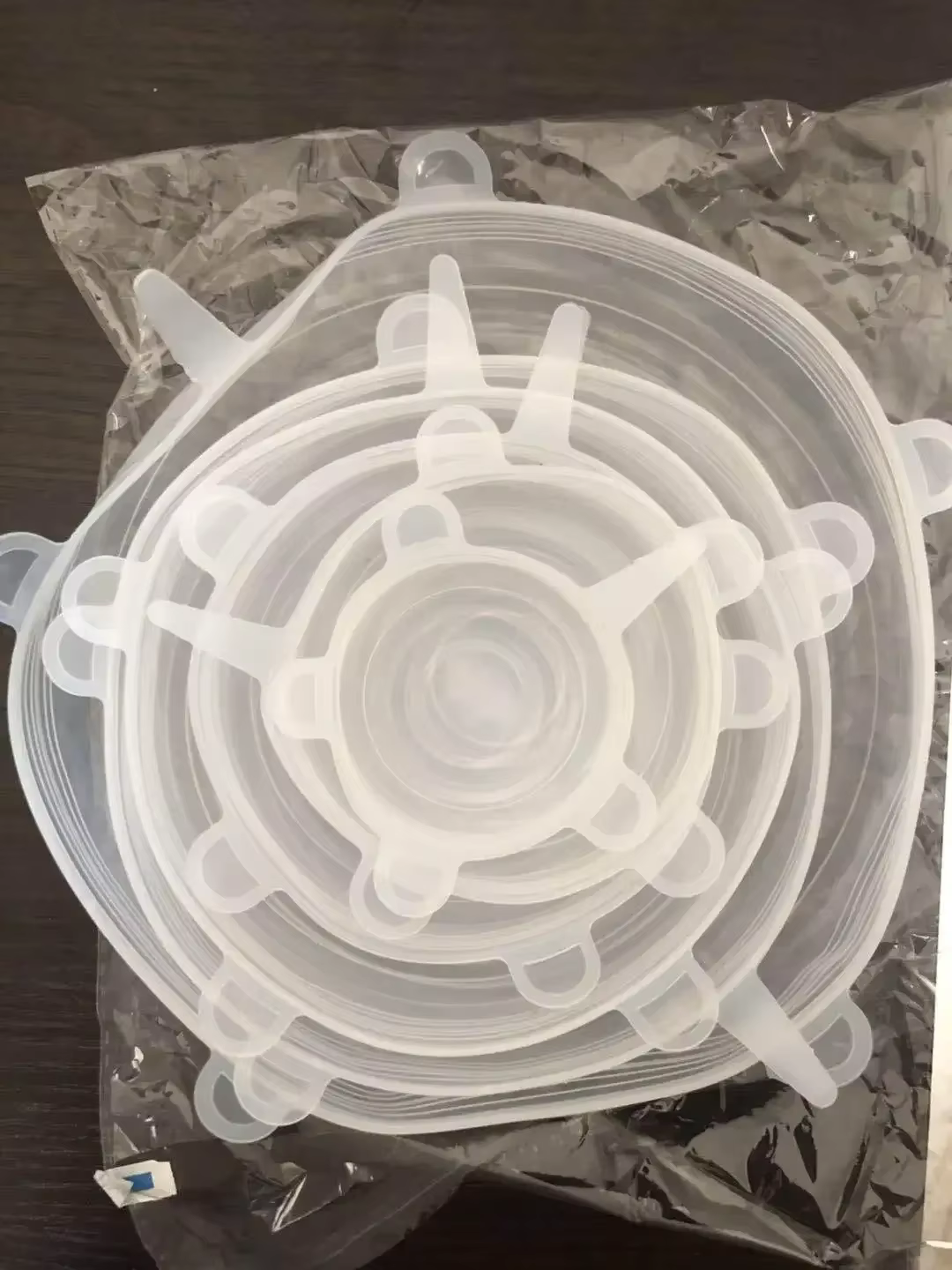 Couvercle extensible en Silicone, accessoires de cuisine pouvant être réutilisé, couvercle alimentai