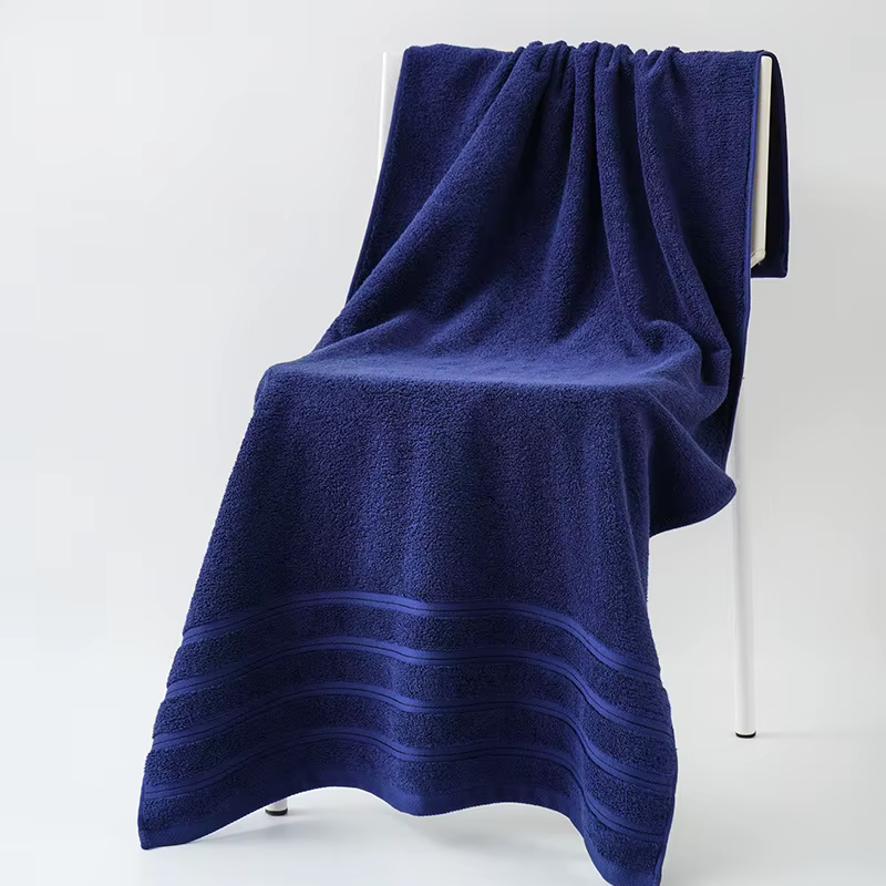 Serviette de Bain en Coton Pur de Haute Qualité, Serviette de Plage Épaisse, Douce et Confortable, à