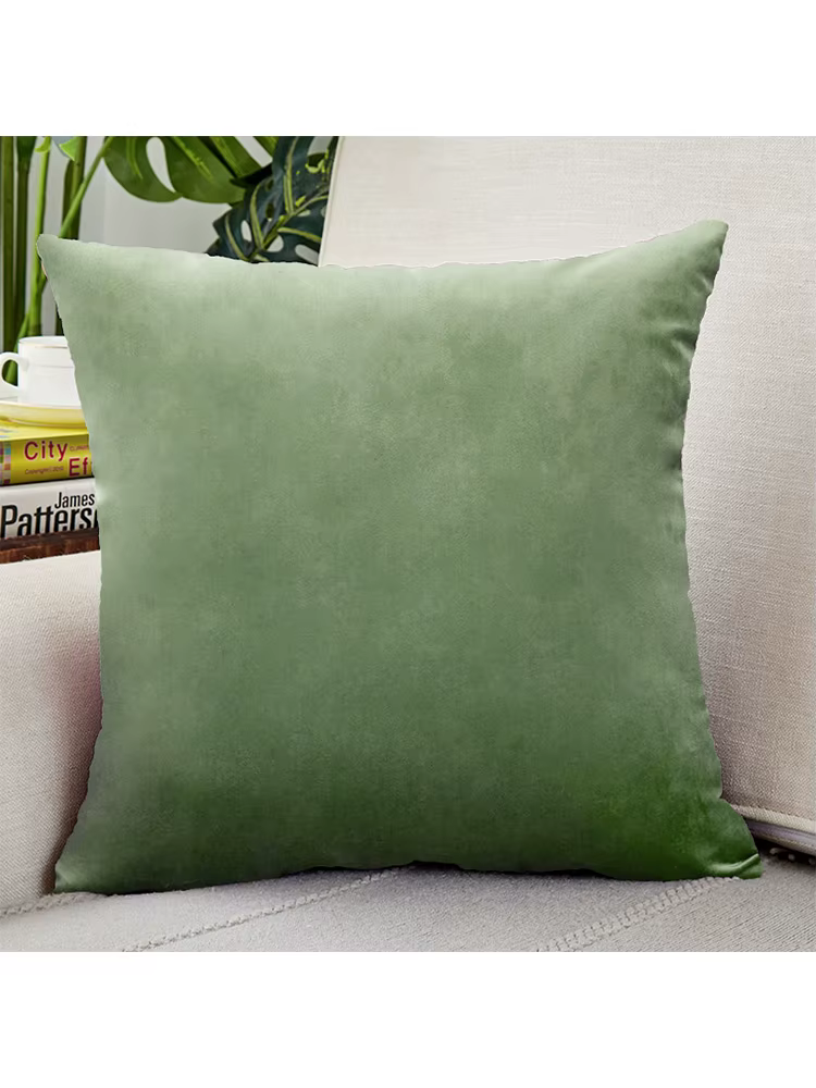 Juste de coussin en velours vert menthe pour canapé, taie d'oreiller décorative pour la maison, luxe