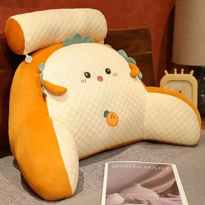 Oreiller de lecture réglable, coussin de soutien ergonomique pour le dos, pour lit/canapé/sol, Desig