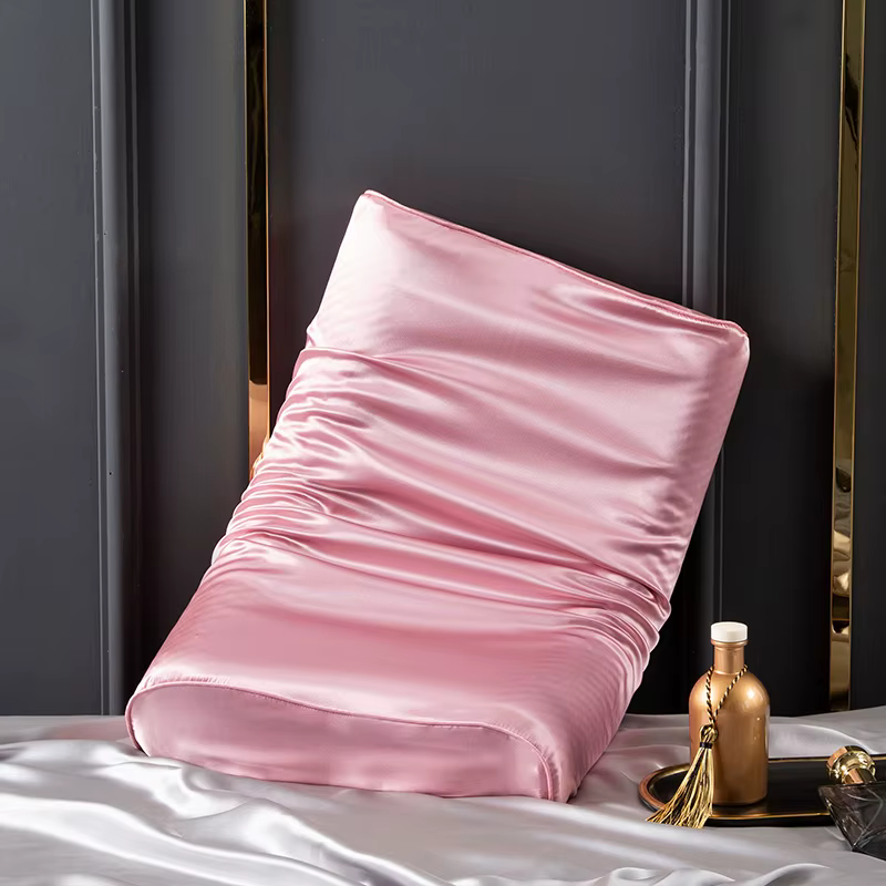 Taie d'oreiller 25 Momme 100 % soie de mûrier – Housse double face pour oreillers en latex et mousse