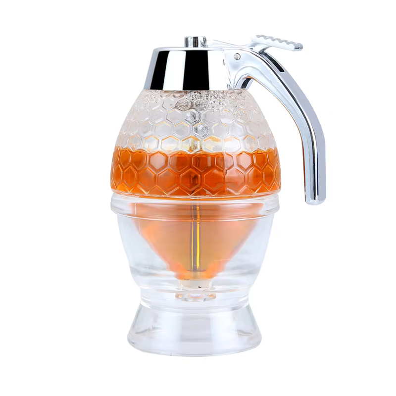 Pot de miel Portable, bouilloire de stockage de sirop d'huile, adapté au jus d'abeille, Pot de liqui