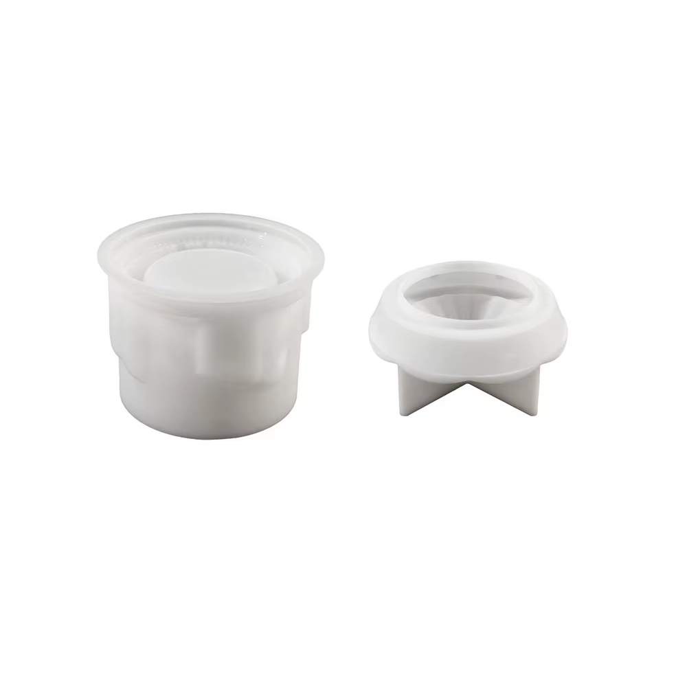 Moule en silicone durable pour boîte de rangement carrousel 3D, élégant pour loisirs créatifs, moule