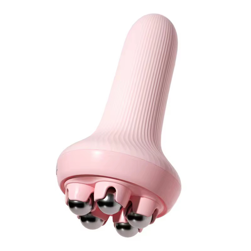 Outil de massage facial à 5 perles, rotation à 360 degrés, masseur fin pour la forme complète du cor
