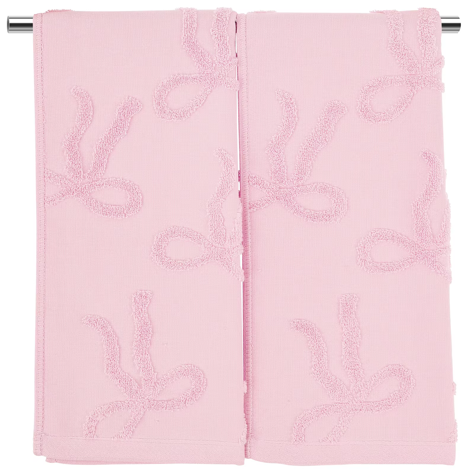 Serviette de bain en coton à motif d'arc 3D, 2/3 pièces, forte absorption, gaufrage, pour la cuisine