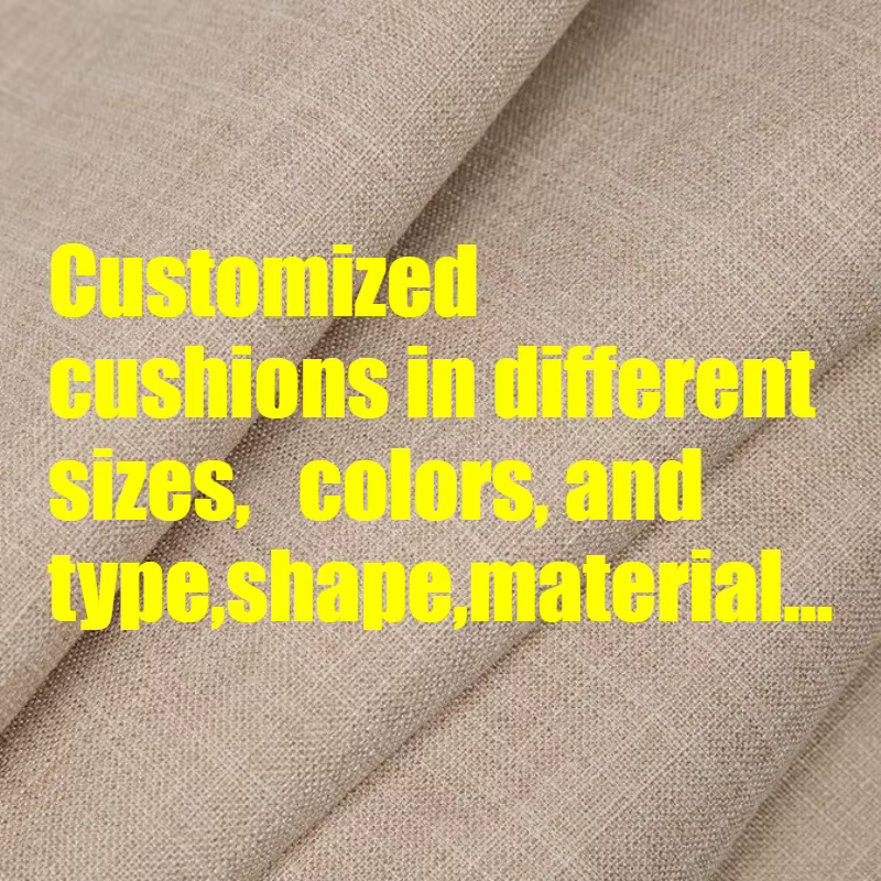 Coussins personnalisés de différentes tailles, couleurs, types, formes et matériaux…