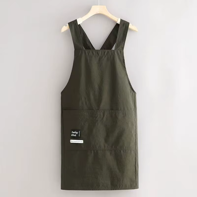 Nouvel tablier de cuisine coréen pour adultes, imperméable et résistant à l'huile, pour la restaurat
