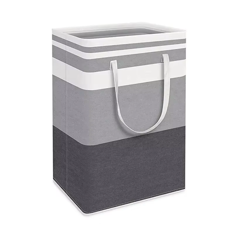 Panier à linge de grande taille 75L avec poignées, panier à linge durable pour vêtements sales, pani