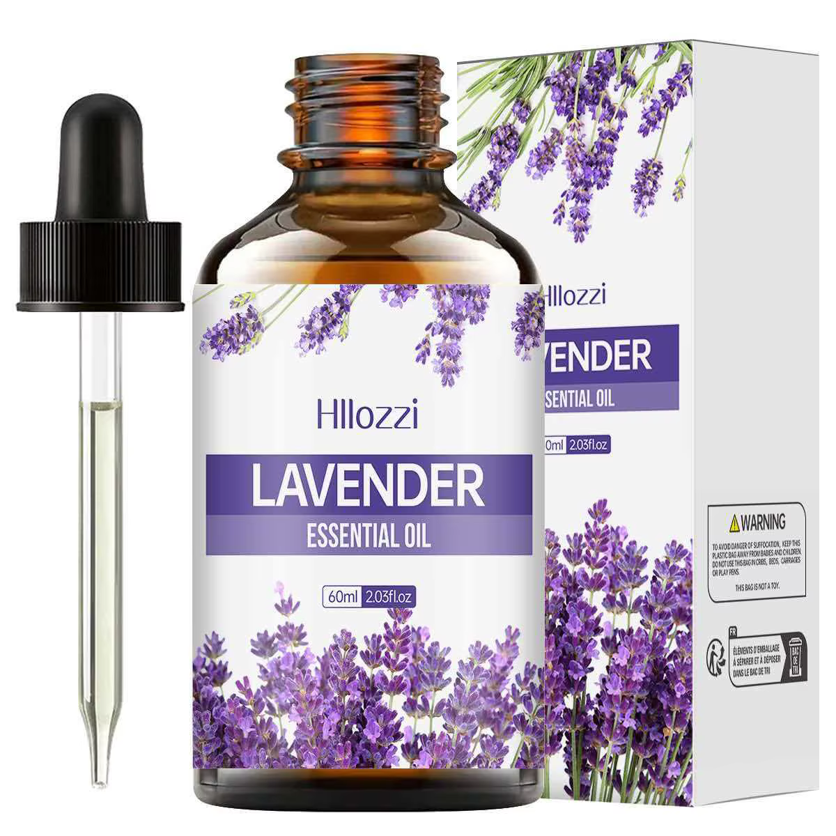 Huile essentielle de lavande |   Hydratant et nourrissant pour le visage et le corps, idéal pour le 