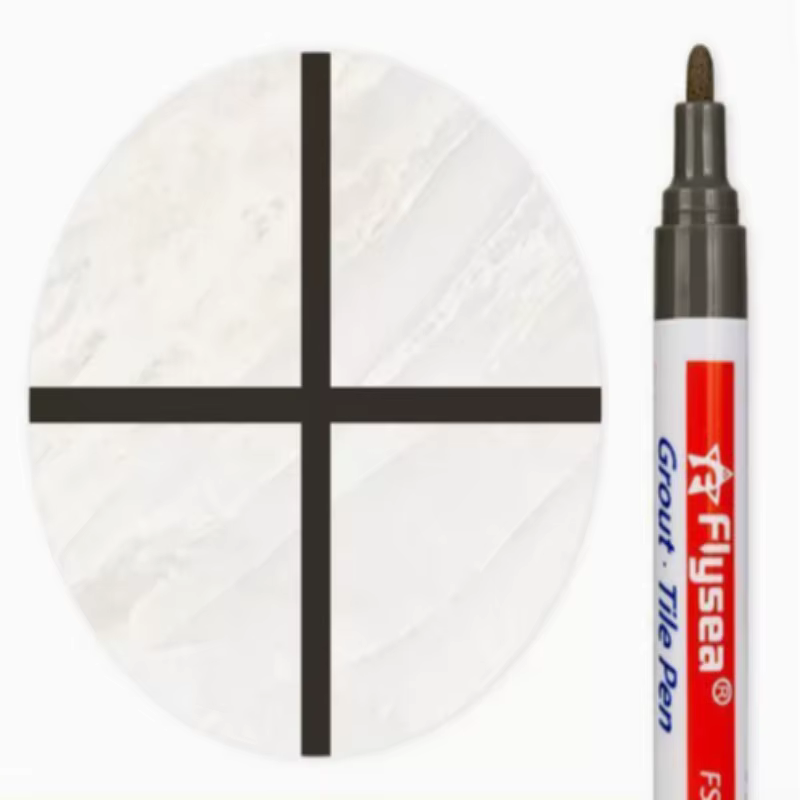 Stylo de réparation pour carrelage céramique, pour la restauration de la couleur des joints murs-sol