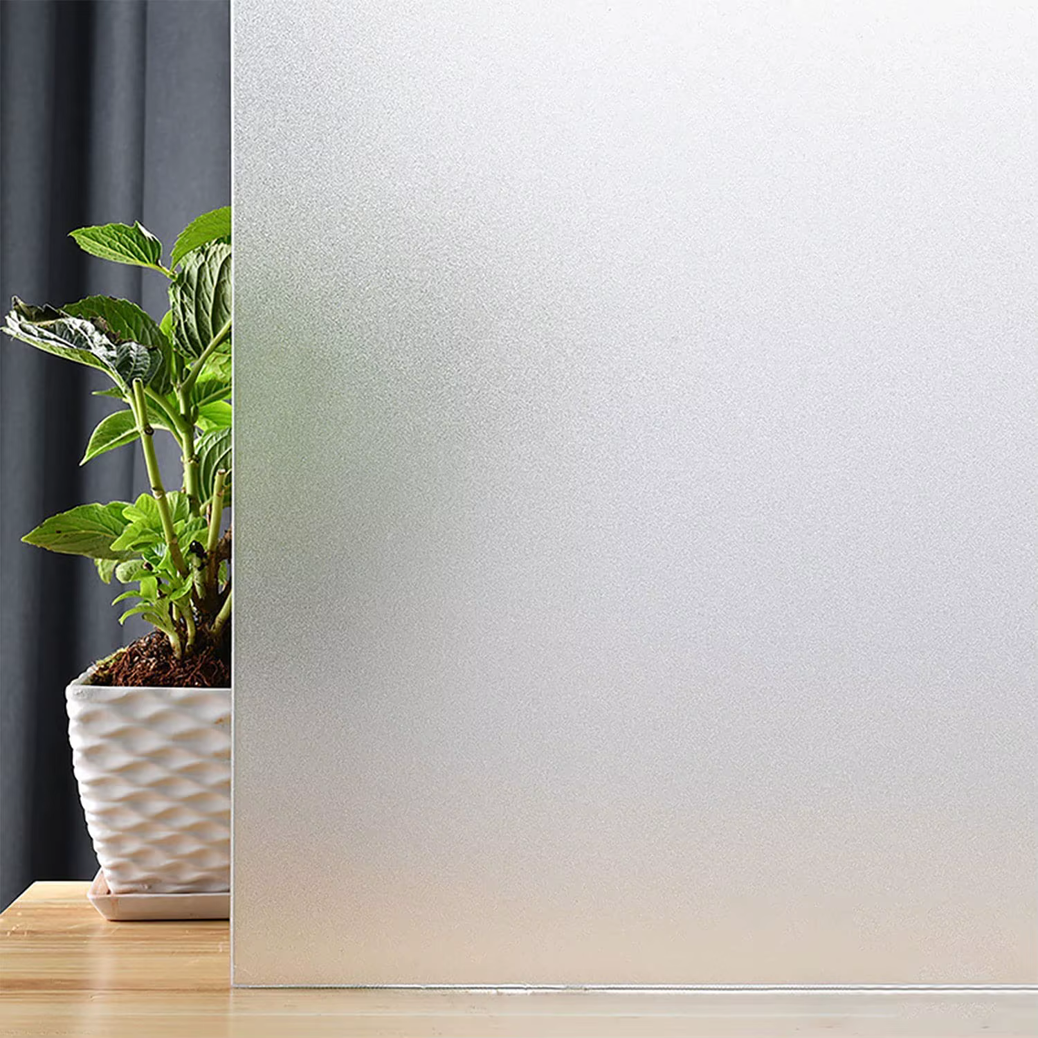 Film de fenêtre blanc mat, revêtement en verre givré de contrôle de la chaleur pour la maison, autoc