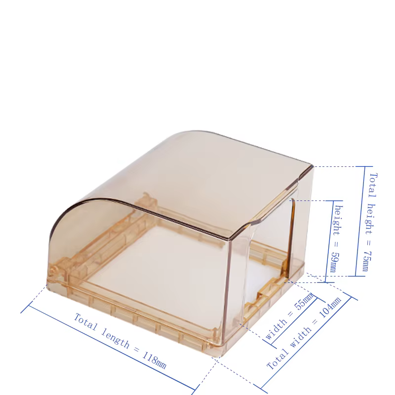 Couvercle de protection de prise étanche de Type 86, salle de bains, pâte de toilette, boîte étanche