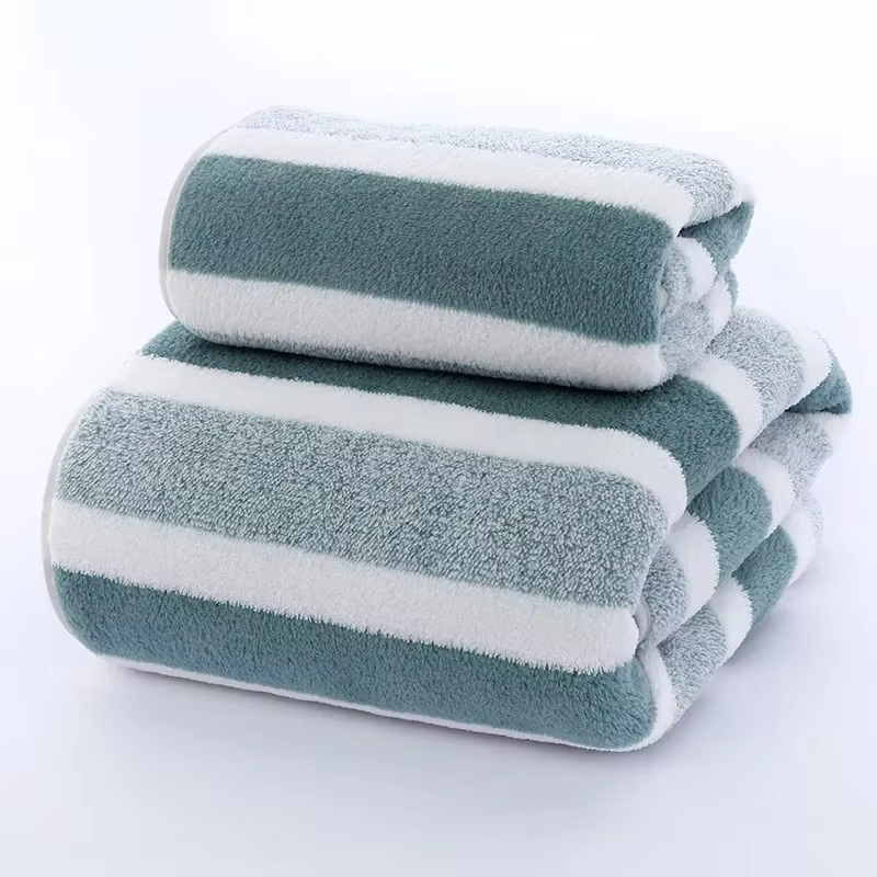 Serviette de bain épaisse, forte absorption d'eau et séchage rapide, ne perd pas ses poils, durable,