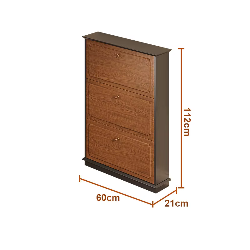 Meuble à chaussures d'entrée européen, gain de place, pour salon, armoire à chaussures mince, rangem