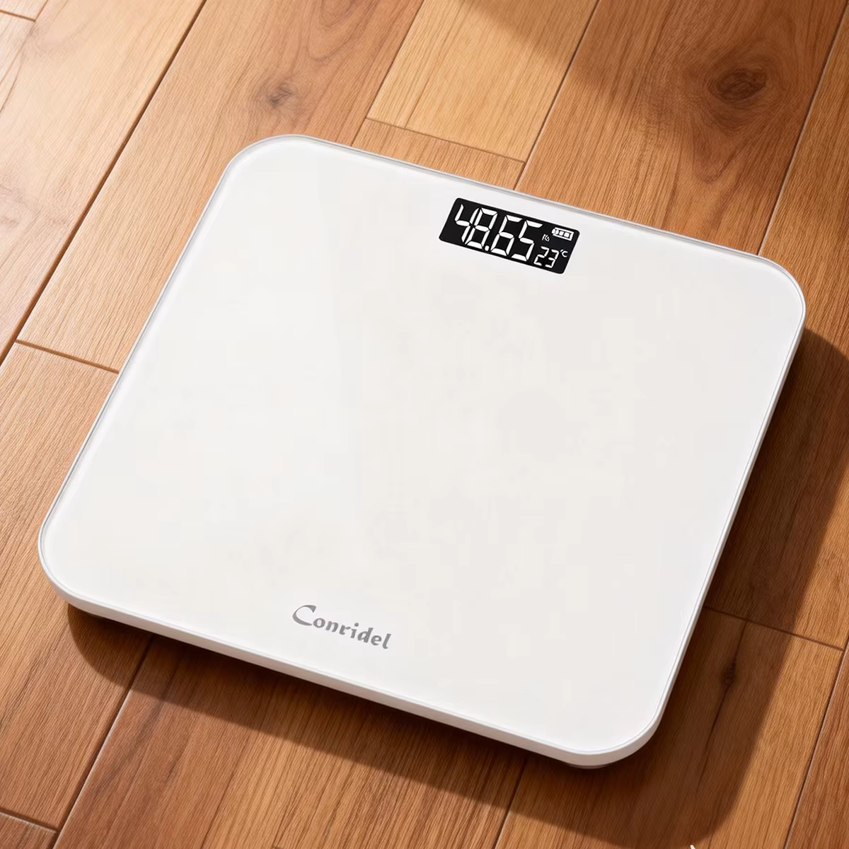 Pèse-personne électronique de précision 28CM MAX180kg avec écran LED, recharge USB, pour la perte de