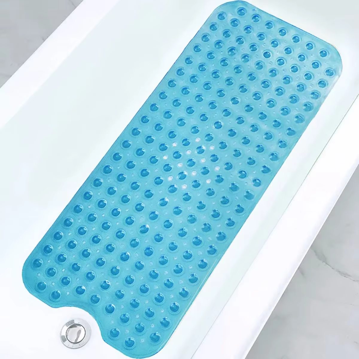 Polymères de baignoire en PVC 40*100cm, grand tapis de bain de sécurité non ald avec aspiration stan