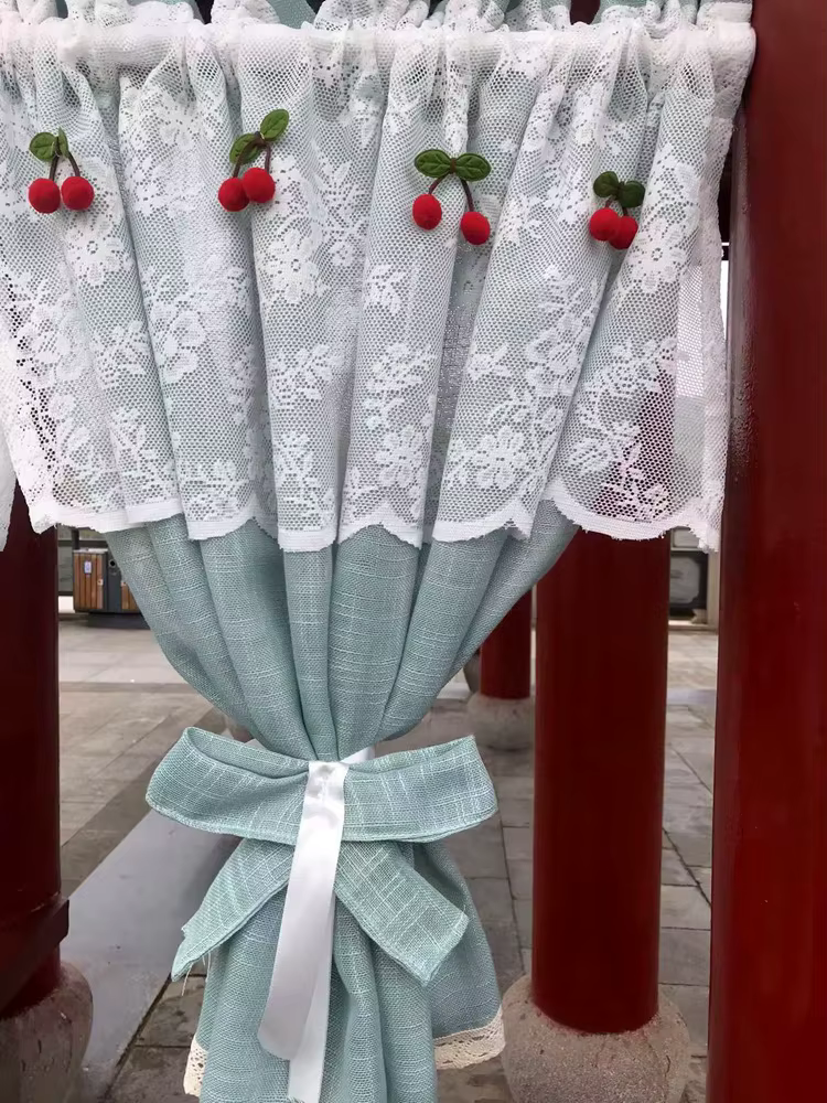Rideau court de cuisine, demi-rideau, rideaux de porte pour salon, salle à manger, chambre à coucher