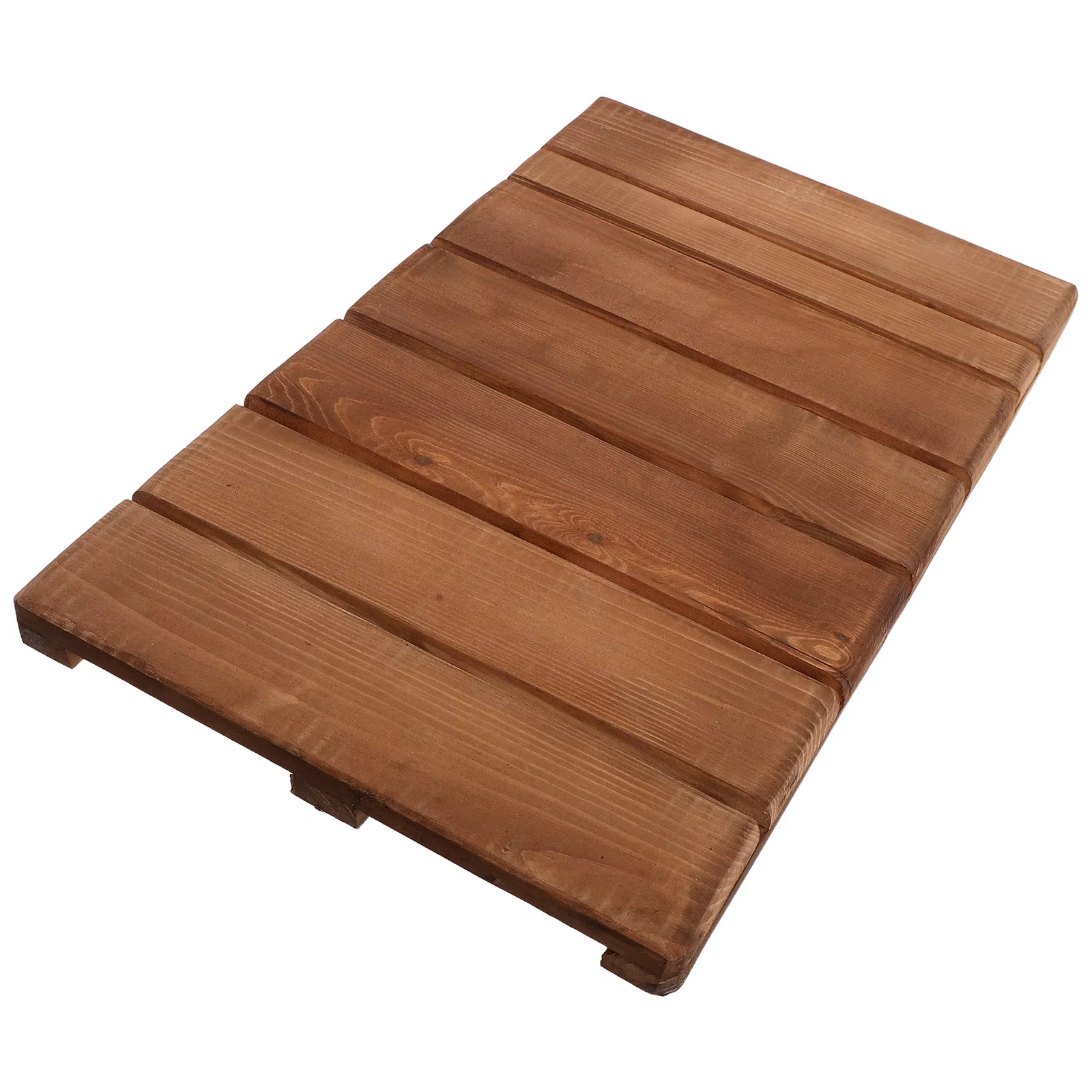 Tapis de douche en teck, tapis de bain antidérapant en bois pour salle de bain, baignoire, sauna, pi