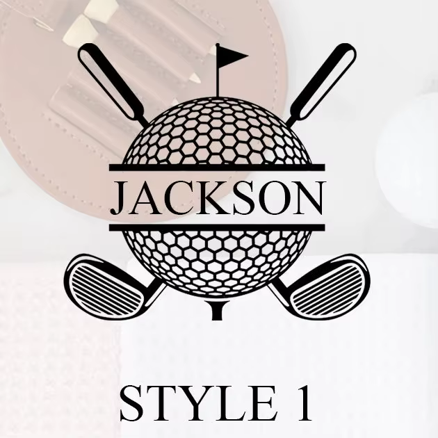 Serviette de golf brodée personnalisée Serviette de golf monogrammée personnalisée Cadeau pour lui m