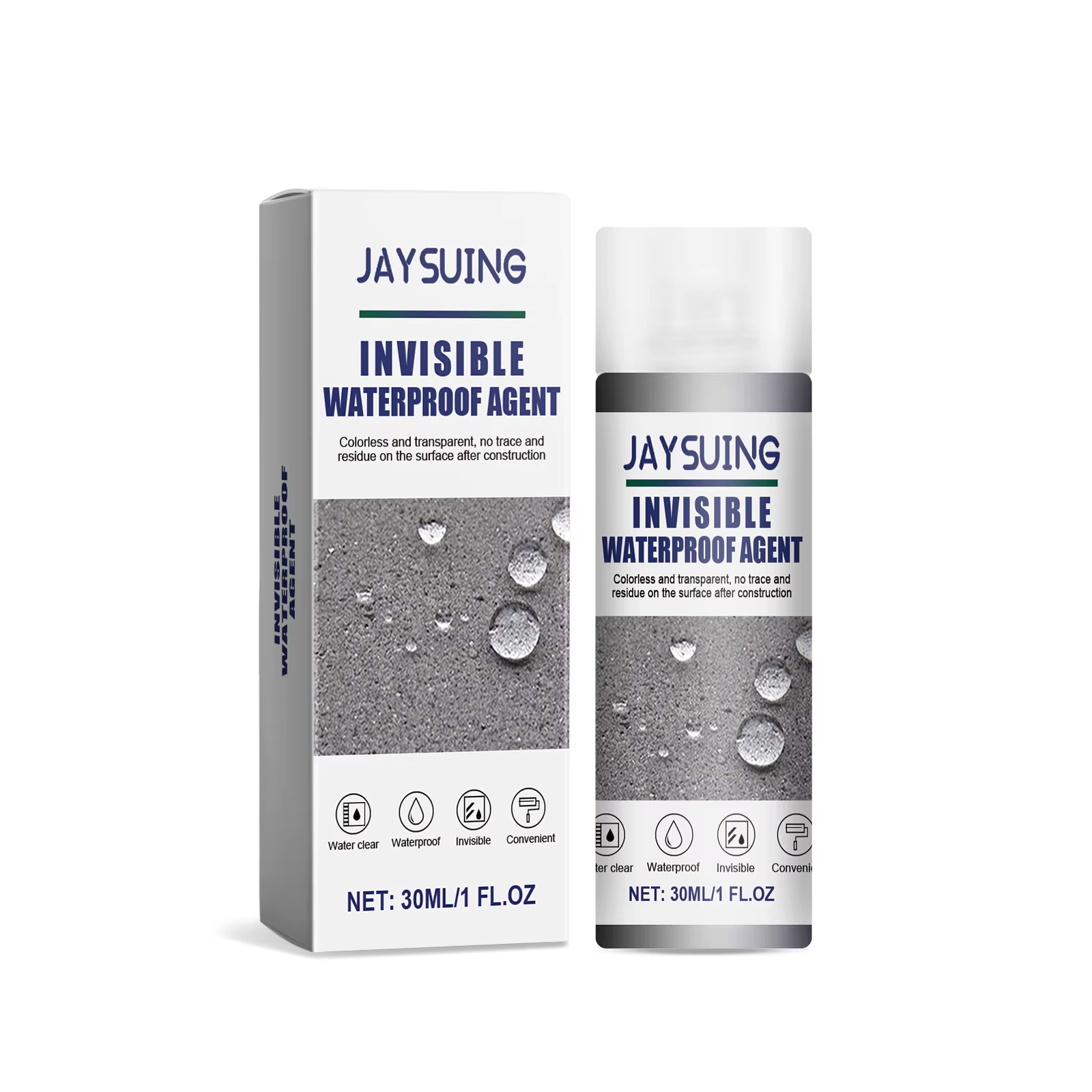Colle imperméable de type pénétrant, adhésif invisible résistant à l'humidité, pour carrelage de sal