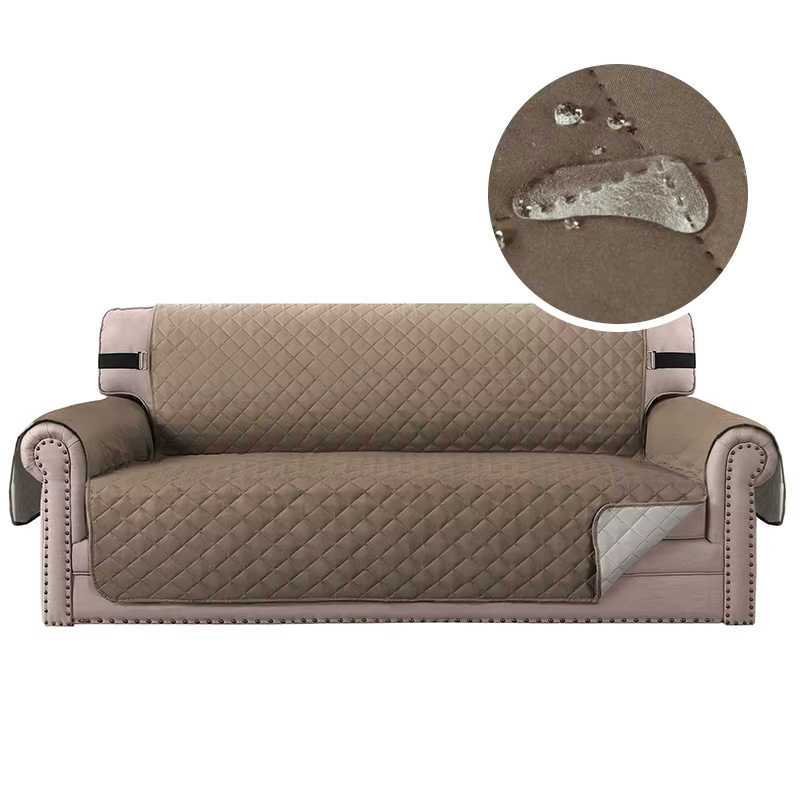 Juste extensible pour canapé et fauteuil 1/2/3/4 places, en tissu imperméable, coordonnante, facile 