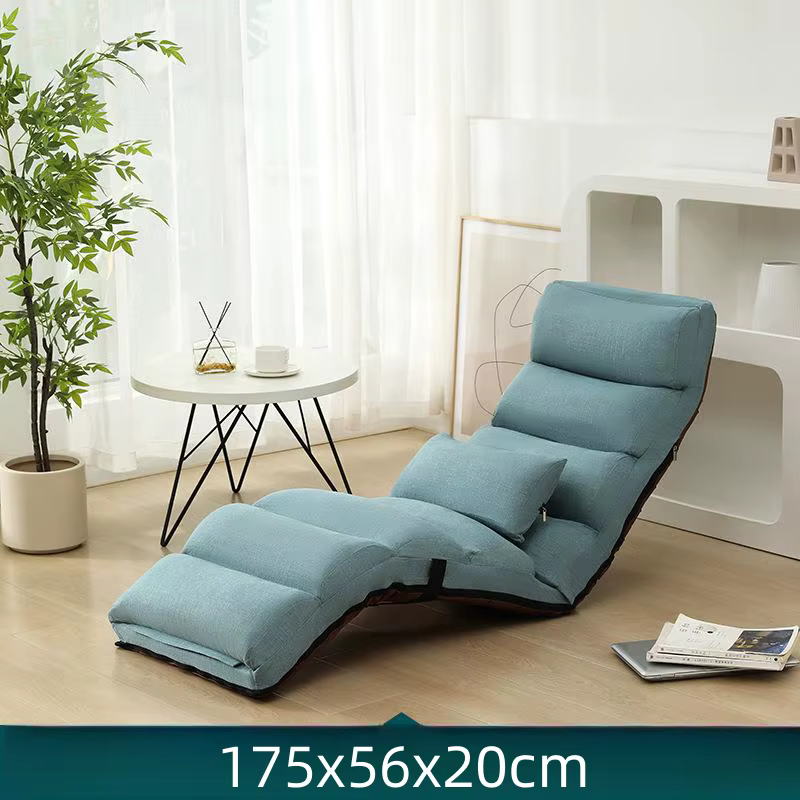Canapé-lit moderne, Chaise rembourrée, pour salon intérieur, inclinable, 5 couleurs, pliable, réglab