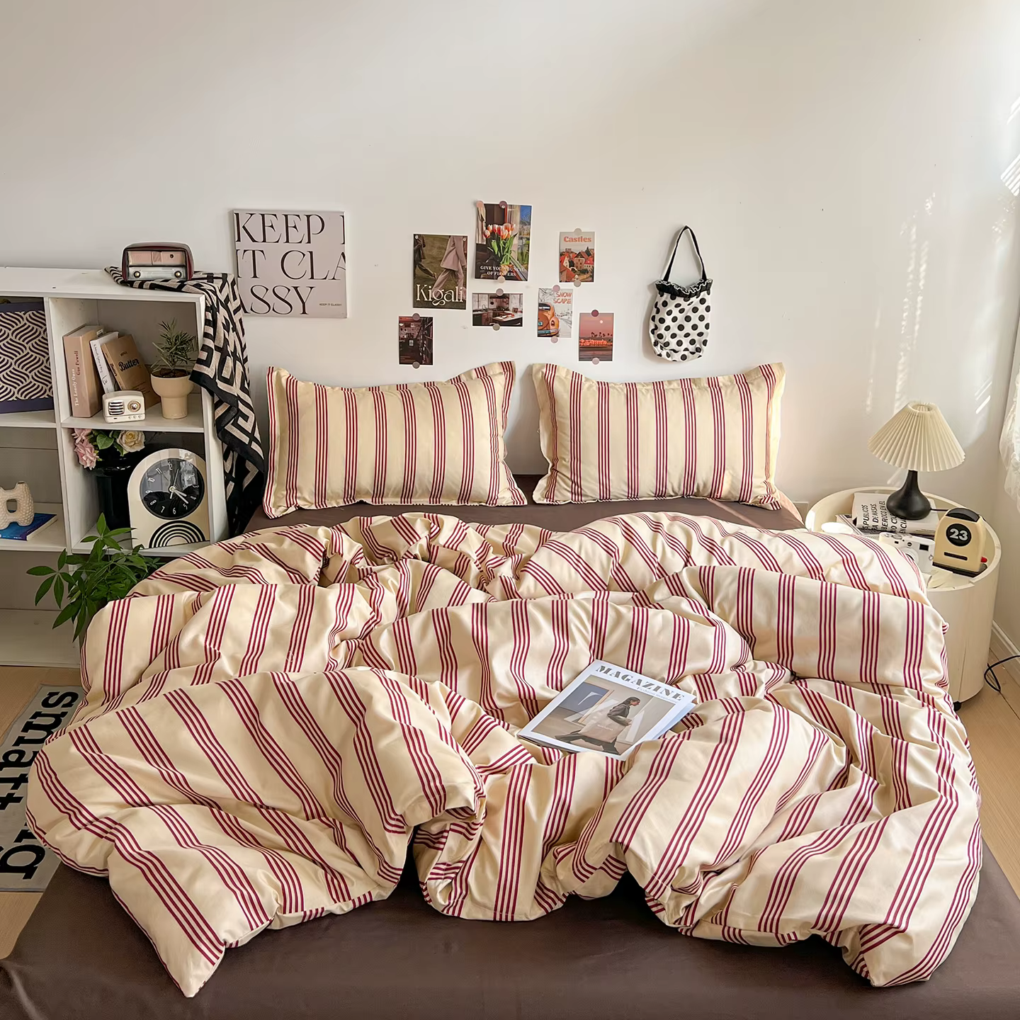 Parure de lit douce et moelleuse en forme de cœur violet pour filles, adultes et enfants, comprenant