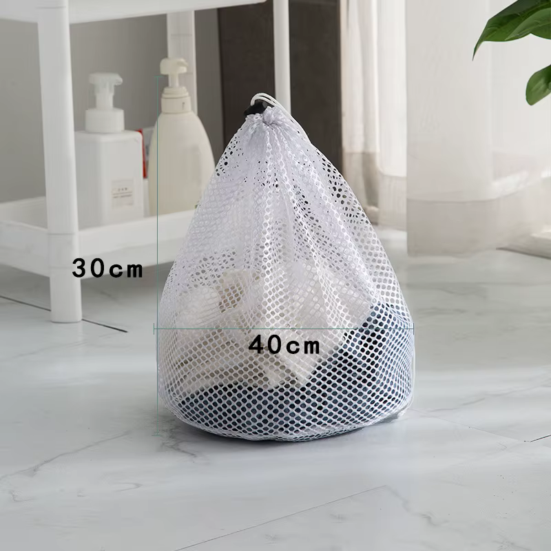 Sacs à linge en filet pour machine à laver, sacs de lavage en filet Jumbo pour vêtements délicats, l
