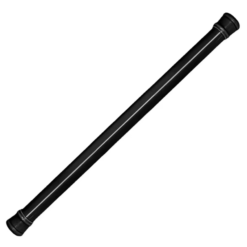 Poteau de rideau télescopique noir 40-70cm, multi-usages, sans perçage, pour balcon et salle de bain