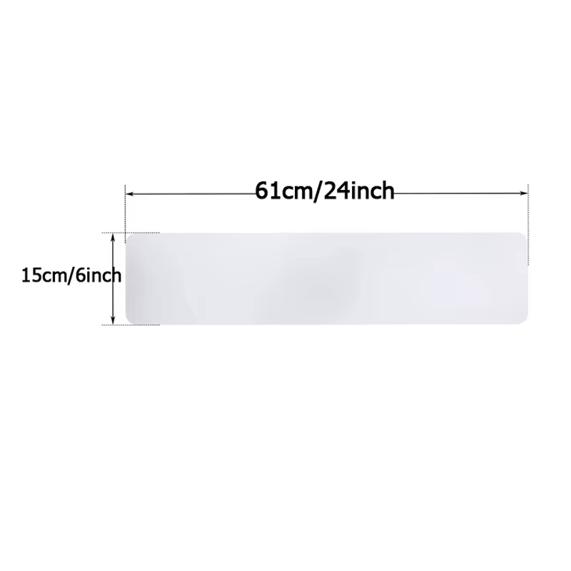 Bande adhésive transparente antidérapante de 15cm x 61cm, pour tapis, marches d'escalier, bande soup