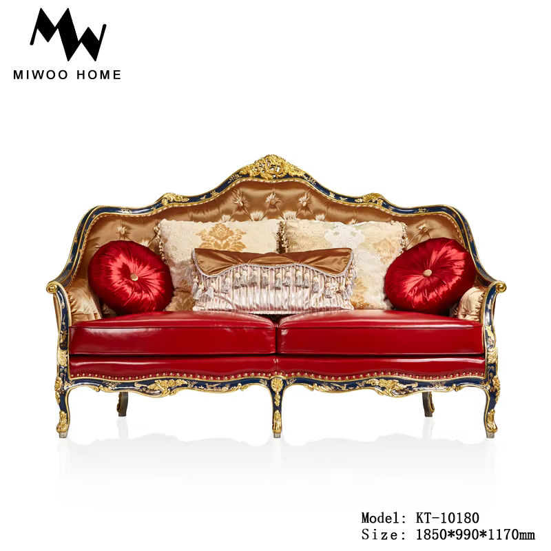 Canapé italien moderne en cuir véritable, Design minimaliste et élégant, mise à niveau du Salon, lux