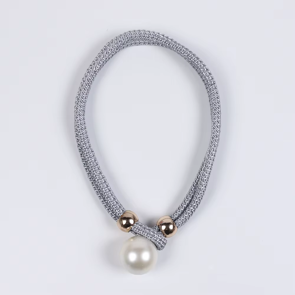 Embrasses de rideau en perles, Clip de rideau réglable, boucle d'arrimage, corde de rideau, décorati