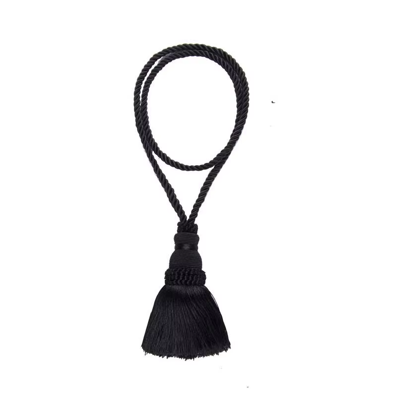 Porte-rideau avec pompon, 1 pièce, accessoire, corde de Bandage, décoration de maison, corde suspend