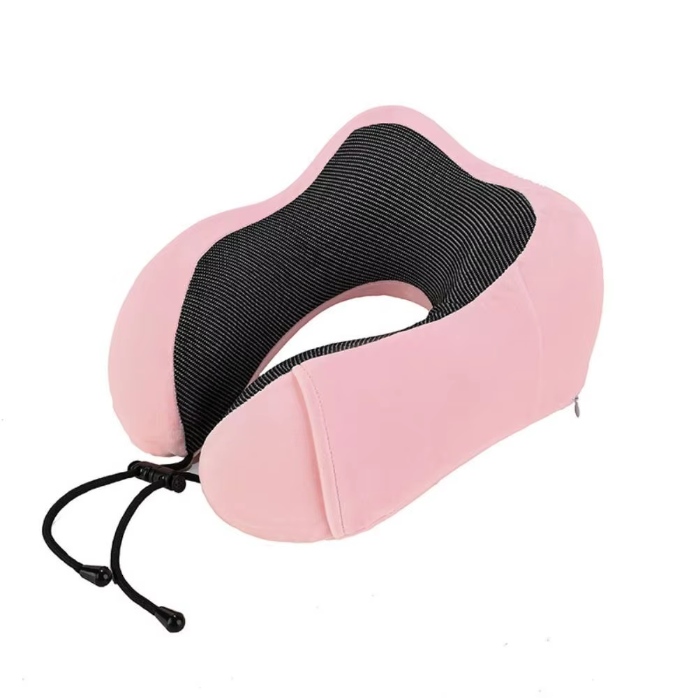 Coussin en mousse à mémoire de forme sans sac de transport, essentiels de voyage, oreillers en forme
