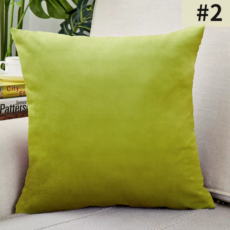 housse de coussin velours cojines decorativos para sofá à l'aise 18x18inch cushion cover funda cojin