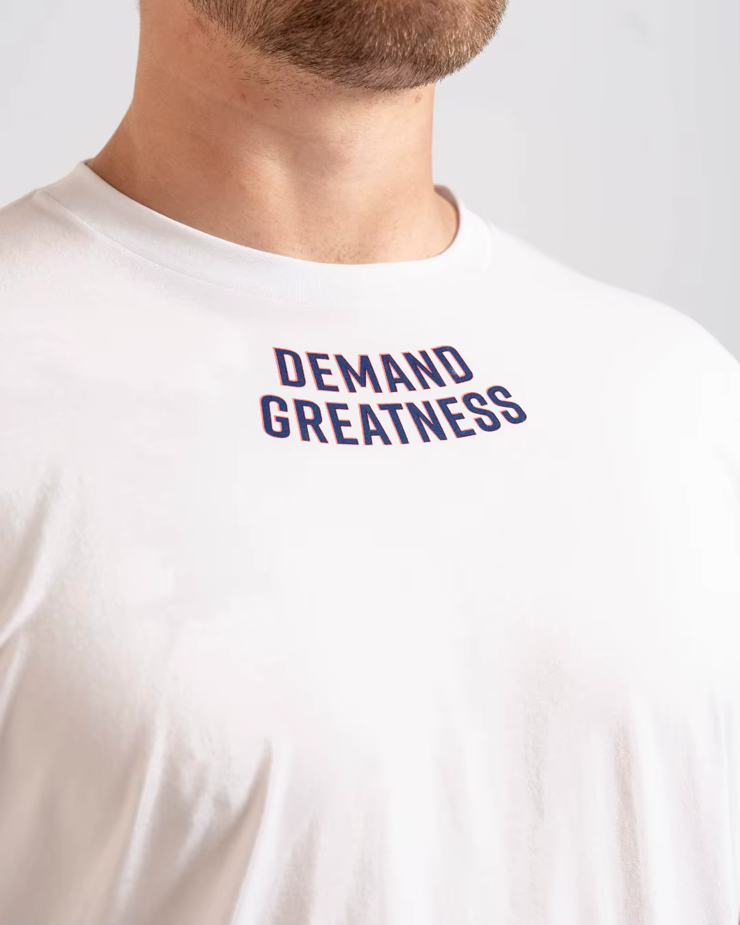 Nouvelle chemise de sport pour homme GYM Demand Greatness True-Fit, style unisexe haut de gamme, pou